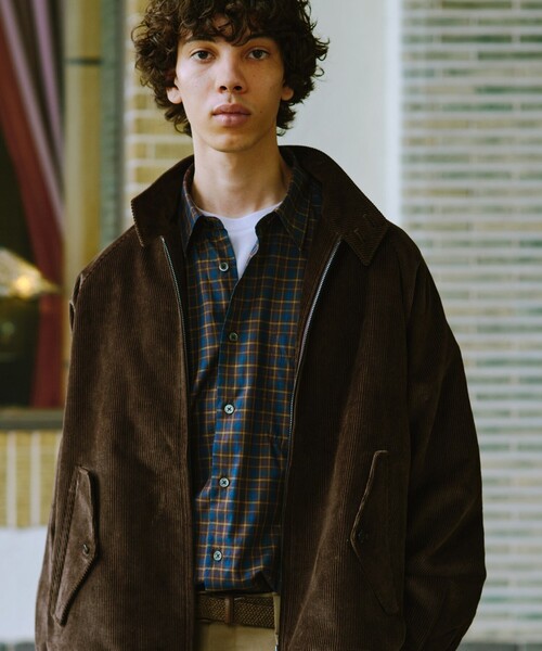 THOMAS MASON（トーマス メイソン）の「トーマスメイソン ジャストルーズ レギュラーカラー シャツ（シャツ/ブラウス・メンズ・コバルトブルー/ホワイト/ブラウン・S/M/L/XL/XXL）」の4枚目の写真