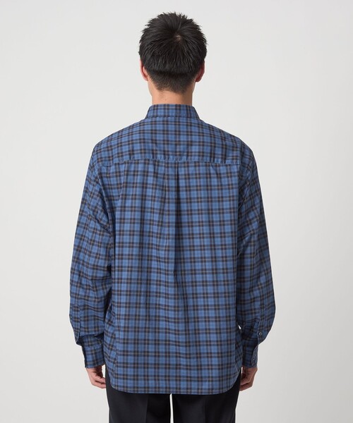 THOMAS MASON（トーマス メイソン）の「トーマスメイソン ジャストルーズ レギュラーカラー シャツ（シャツ/ブラウス・メンズ・コバルトブルー/ホワイト/ブラウン・S/M/L/XL/XXL）」の19枚目の写真