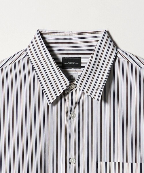 THOMAS MASON(トーマス メイソン)の「トーマスメイソン ジャストルーズ レギュラーカラー シャツ(シャツ/ブラウス・メンズ・コバルトブルー/ホワイト/ブラウン・S/M/L/XL/XXL)」の12枚目の写真