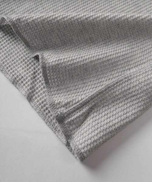 JEMORGAN（ジェーイーモーガン）の「【87】【JEMORGAN/ジェーイーモーガン】ワッフル/フライス クルーネック ロングスリーブ Tシャツ/無地Ｔ/パックT/インナーウェア（Tシャツ/カットソー・メンズ・ホワイト/ネイビー/ブラック/カーキ/オフホワイト/グレー/チャコールグレー/ダークグレー/ブラック系その他/ホワイト系その他/グレー系その他・S/M/L/XL）」の16枚目の写真