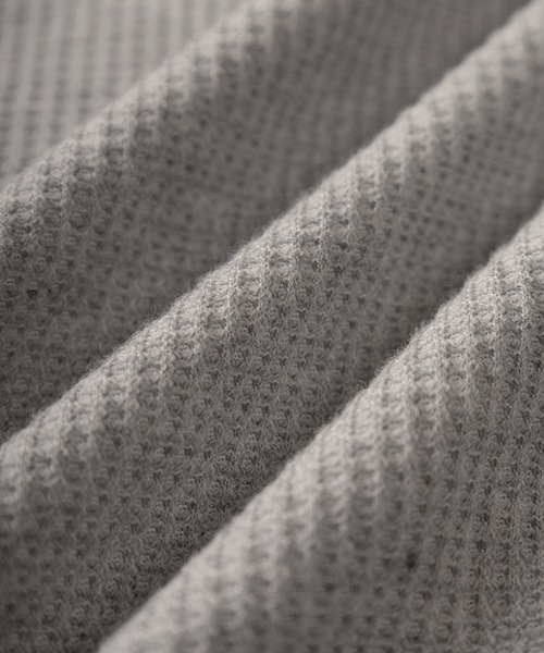 JEMORGAN（ジェーイーモーガン）の「【87】【JEMORGAN/ジェーイーモーガン】ワッフル/フライス クルーネック ロングスリーブ Tシャツ/無地Ｔ/パックT/インナーウェア（Tシャツ/カットソー・メンズ・ホワイト/ネイビー/ブラック/カーキ/オフホワイト/グレー/チャコールグレー/ダークグレー/ブラック系その他/ホワイト系その他/グレー系その他・S/M/L/XL）」の17枚目の写真