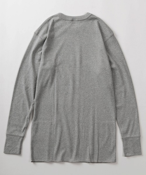 JEMORGAN（ジェーイーモーガン）の「【87】【JEMORGAN/ジェーイーモーガン】ワッフル/フライス クルーネック ロングスリーブ Tシャツ/無地Ｔ/パックT/インナーウェア（Tシャツ/カットソー・メンズ・ホワイト/ネイビー/ブラック/カーキ/オフホワイト/グレー/チャコールグレー/ダークグレー/ブラック系その他/ホワイト系その他/グレー系その他・S/M/L/XL）」の22枚目の写真