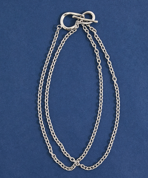 qualite(カリテ)の「【アレンジ自由自在】ステンレスロングレーンラリエット/メガネホルダー/メガネチェーン(ネックレス・レディース・ゴールド/シルバー・フリー)」の1枚目の写真