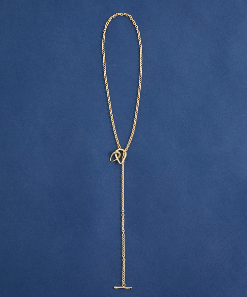 qualite(カリテ)の「【アレンジ自由自在】ステンレスロングレーンラリエット/メガネホルダー/メガネチェーン(ネックレス・レディース・ゴールド/シルバー・フリー)」の2枚目の写真