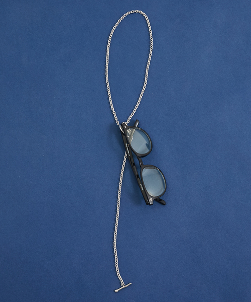 qualite(カリテ)の「【アレンジ自由自在】ステンレスロングレーンラリエット/メガネホルダー/メガネチェーン(ネックレス・レディース・ゴールド/シルバー・フリー)」の3枚目の写真