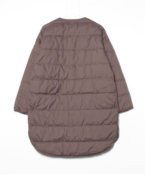 ORCIVAL（オーシバル）の「ORCIVAL/オーシバル　ラウンドネックロングコート　ROUND NECK LONG COAT　OR-A0602 DPR（ダウンジャケット/コート・レディース・オリーブ/ブラック/キャメル・2）」の13枚目の写真