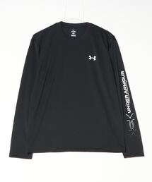 【別注】アンダーアーマー  UAテック ロゴ グラフィック ロングスリーブ Tシャツ 限定コラボ