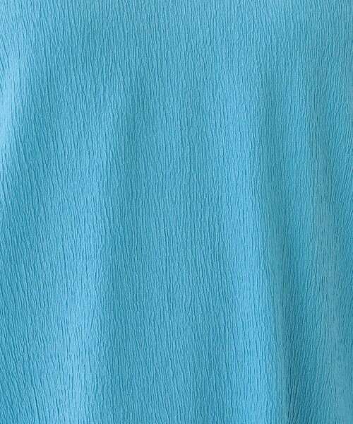 INDIVI（インディヴィ）の「【洗える】タックデザインスリーブ ジャージトップス（Tシャツ/カットソー・レディース・ブラック/イエロー系その他/ブルーグリーン/ホワイト系3・05/13/38/15 ）」の16枚目の写真