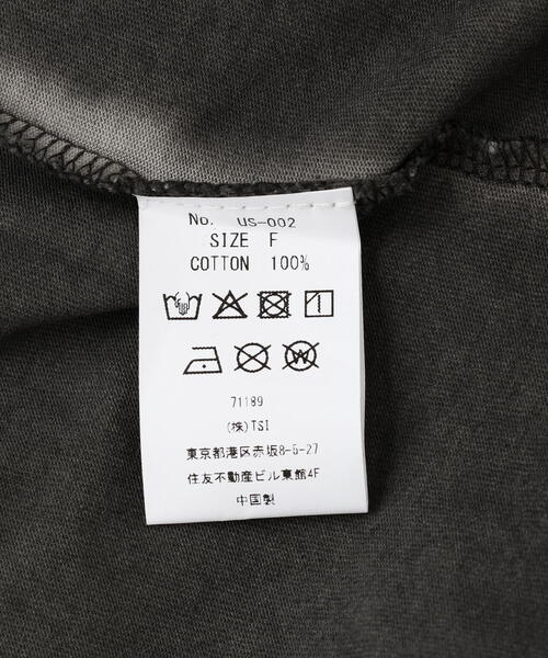 WHITELAND(ホワイトランド)の「WHITELAND/ホワイトランド/JESUS TEE(Tシャツ/カットソー・レディース・ブラック・F)」の9枚目の写真