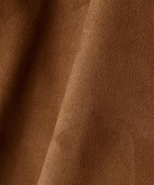 NATURAL BEAUTY BASIC(ナチュラルビューティーベーシック)の「◇【Oggi掲載】ステンカラーフェイクスエードブルゾン(ブルゾン・レディース・ブラウン/ベージュ/チャコールグレー・SMALL/MEDIUM)」の12枚目の写真