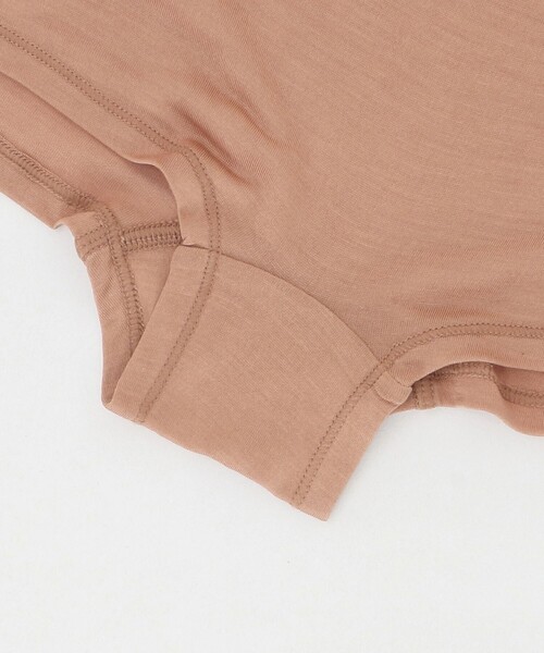 Steven Alan(スティーブンアラン)の「<COCOONA SKINWEAR>BOXER SHORTS/ショーツ(ショーツ・レディース・ベージュ/ダークグレー・1)」の5枚目の写真