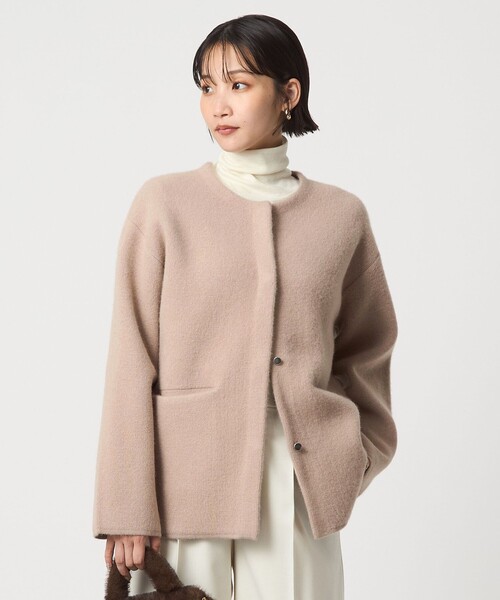 セール】［size SHORTあり］FOXブレンド セッケツ ノーカラー