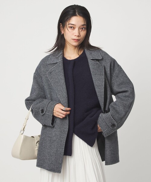 セール】［size SHORTあり］FOXブレンド セッケツ ノーカラー