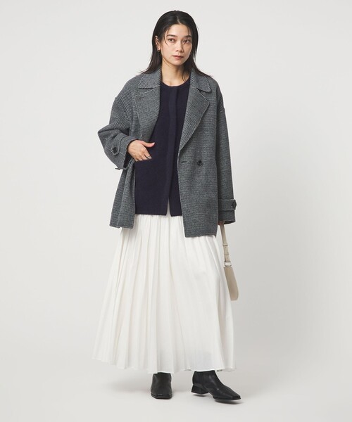 セール】［size SHORTあり］FOXブレンド セッケツ ノーカラー