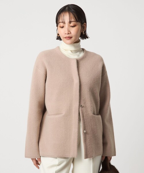 セール】［size SHORTあり］FOXブレンド セッケツ ノーカラー