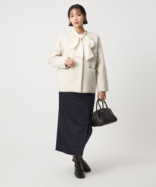 セール】［size SHORTあり］FOXブレンド セッケツ ノーカラー