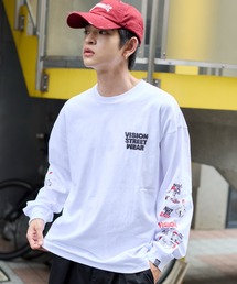 VISION STREET WEAR | ∴WEGO/【25年秋冬新作】VISION別注ゴーストグラフィックT(Tシャツ/カットソー)