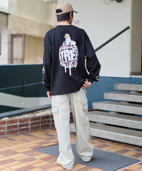 VISION STREET WEAR（ヴィジョンストリートウェア）の「∴WEGO/VISION別注ゴーストグラフィックT（Tシャツ/カットソー・メンズ・ブラック/ホワイト・MEDIUM/LARGE）」の18枚目の写真