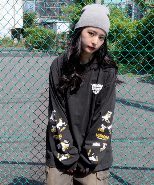 VISION STREET WEAR（ヴィジョンストリートウェア）の「∴WEGO/VISION別注ゴーストグラフィックT（Tシャツ/カットソー・メンズ・ブラック/ホワイト・MEDIUM/LARGE）」の19枚目の写真