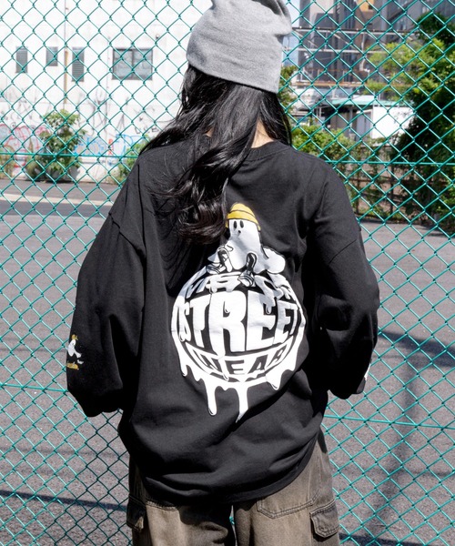 VISION STREET WEAR（ヴィジョンストリートウェア）の「∴WEGO/VISION別注ゴーストグラフィックT（Tシャツ/カットソー・メンズ・ブラック/ホワイト・MEDIUM/LARGE）」の20枚目の写真