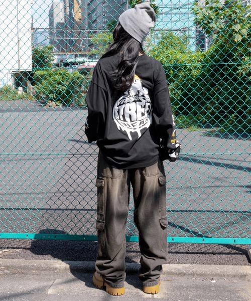 VISION STREET WEAR（ヴィジョンストリートウェア）の「∴WEGO/VISION別注ゴーストグラフィックT（Tシャツ/カットソー・メンズ・ブラック/ホワイト・MEDIUM/LARGE）」の22枚目の写真