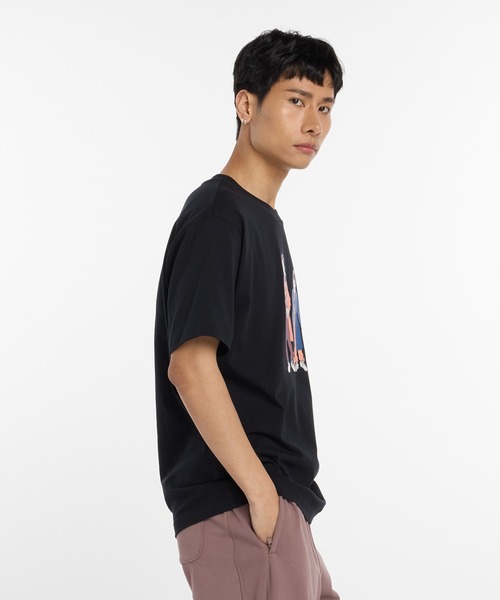 NEW BALANCE(ニューバランス)の「Athletics ネバーエイジショートスリーブTシャツ(Tシャツ/カットソー・メンズ・ブラック/ライトグレー・SMALL/MEDIUM/LARGE/X-LARGE/XX-LARGE)」の13枚目の写真