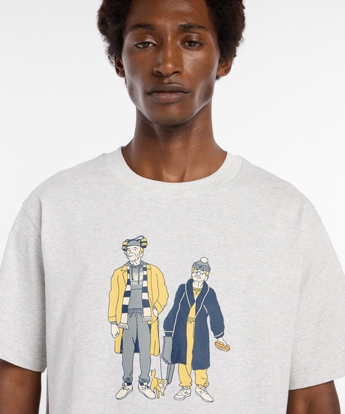 NEW BALANCE(ニューバランス)の「Athletics ネバーエイジショートスリーブTシャツ(Tシャツ/カットソー・メンズ・ブラック/ライトグレー・SMALL/MEDIUM/LARGE/X-LARGE/XX-LARGE)」の5枚目の写真