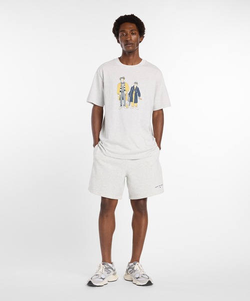 NEW BALANCE(ニューバランス)の「Athletics ネバーエイジショートスリーブTシャツ(Tシャツ/カットソー・メンズ・ブラック/ライトグレー・SMALL/MEDIUM/LARGE/X-LARGE/XX-LARGE)」の7枚目の写真