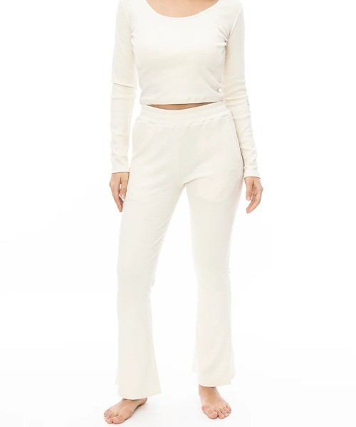 BILLABONG(ビラボン)の「【BILLABONG/ビラボン】24AW FLAR LEGGINGS LONG PANTS/フレアレギパン(レギンスパンツ)(スウェットパンツ・レディース・ライトピンク/ブラック/ホワイト/ライトグリーン・MEDIUM/LARGE)」の7枚目の写真