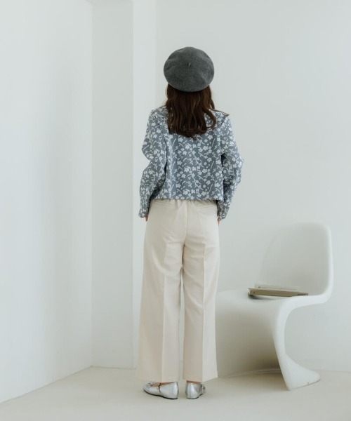 flower(フラワー)の「ランピーフローラルトップ(Tシャツ/カットソー・レディース・ブラック/ベージュ・FREE)」の14枚目の写真