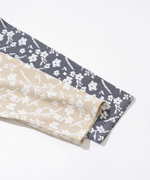 flower(フラワー)の「ランピーフローラルトップ(Tシャツ/カットソー・レディース・ブラック/ベージュ・FREE)」の19枚目の写真