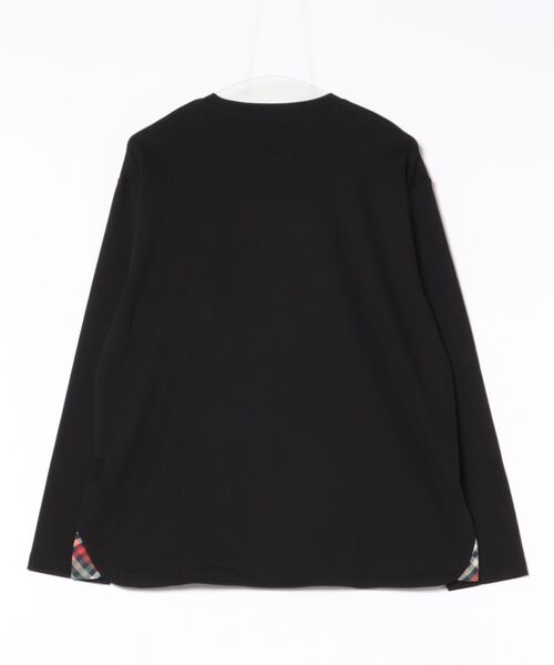 Arnold Palmer（アーノルドパーマー）の「シェア スムースコットン ラウンドヘム ロングTシャツ（Tシャツ/カットソー・レディース・ホワイト/ブラック/レッド・LL/XS/L/M/S）」の9枚目の写真