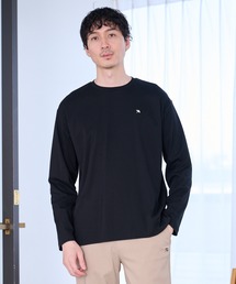 Arnold Palmer | シェア スムースコットン ラウンドヘム ロングTシャツ(Tシャツ/カットソー)