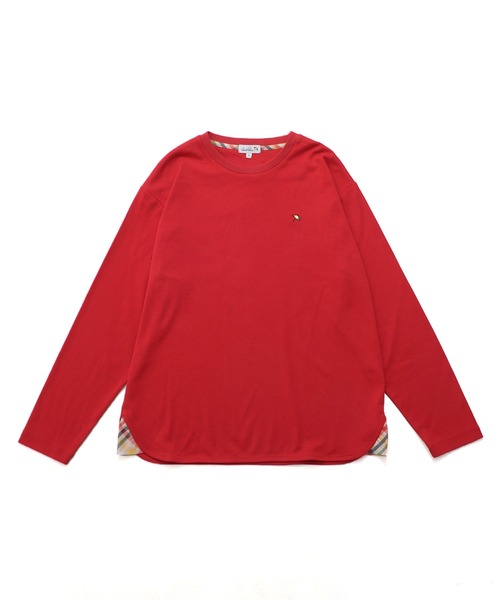 Arnold Palmer（アーノルドパーマー）の「シェア スムースコットン ラウンドヘム ロングTシャツ（Tシャツ/カットソー・レディース・ホワイト/ブラック/レッド・LL/XS/L/M/S）」の20枚目の写真