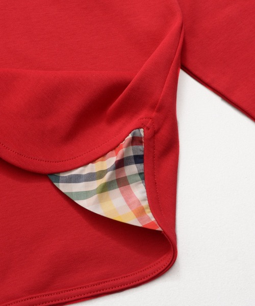 Arnold Palmer（アーノルドパーマー）の「シェア スムースコットン ラウンドヘム ロングTシャツ（Tシャツ/カットソー・レディース・ホワイト/ブラック/レッド・LL/XS/L/M/S）」の12枚目の写真