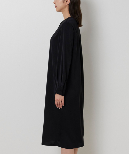 NARACAMICIE（ナラカミーチェ）の「【NARACAMICIE】羽織りワンピース（ワンピース・レディース・ブラウン/ブラック・M）」の4枚目の写真