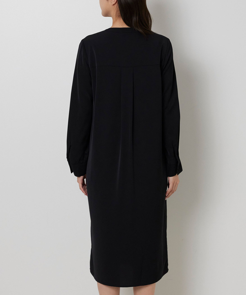 NARACAMICIE（ナラカミーチェ）の「【NARACAMICIE】羽織りワンピース（ワンピース・レディース・ブラウン/ブラック・M）」の5枚目の写真