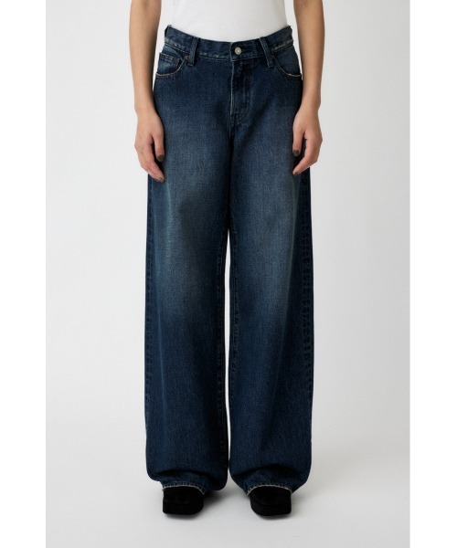 LOW SLUNG WIDE STRAIGHT（デニムパンツ）｜MOUSSY（マウジー