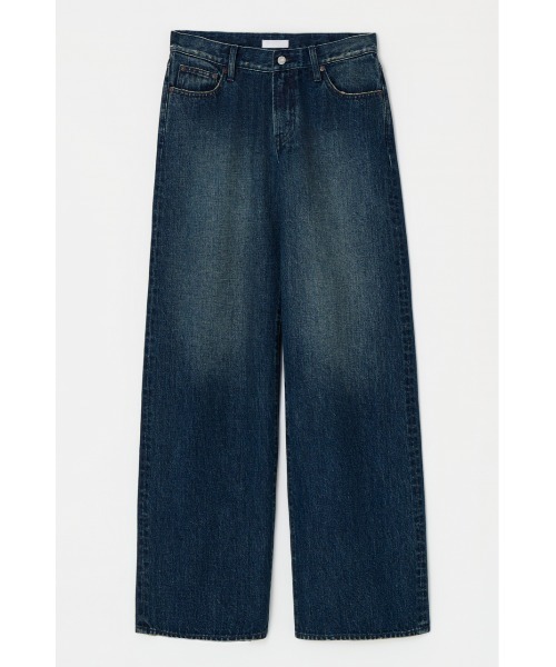 ★美品★moussy ダークブルー　デニムパンツ サイズ22 MOUSSY ジーンズ デニム デニムパンツ MVS D/BLU FLARE