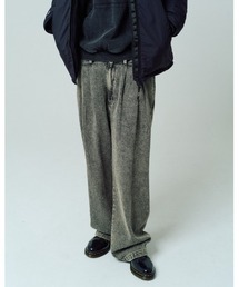ADAM PATEK（アダムパテック）の「【ADAMPATEK/アダムパテック】needlestripe denim wide pants ワイドパンツ（デニムパンツ）」