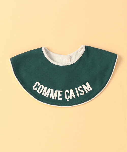 COMME CA ISM(コムサイズム)の「【リバーシブル】“にっぽんの色” ラウンド型 スタイ(スタイ/よだれかけ・キッズ・イエロー/グリーン/ライトグレー/ブラック/ラベンダー・FREE)」の3枚目の写真