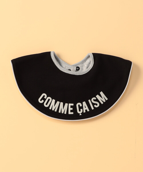 COMME CA ISM(コムサイズム)の「【リバーシブル】“にっぽんの色” ラウンド型 スタイ(スタイ/よだれかけ・キッズ・イエロー/グリーン/ライトグレー/ブラック/ラベンダー・FREE)」の2枚目の写真