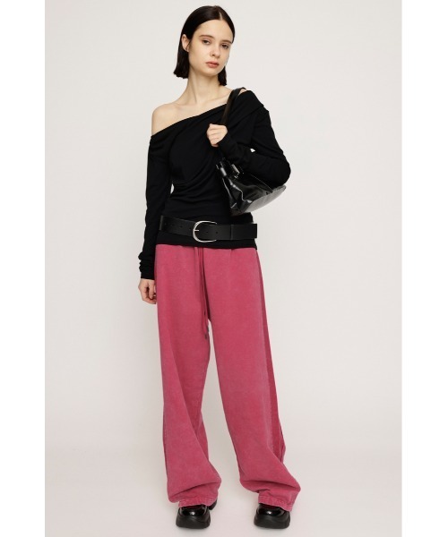 SLY(スライ)の「AUTHENTIC SW PT オーセンティック スウェットパンツ 秋服 冬服(スウェットパンツ・レディース・ブラック系その他2/杢グレー/レッド系その他・FREE)」の16枚目の写真