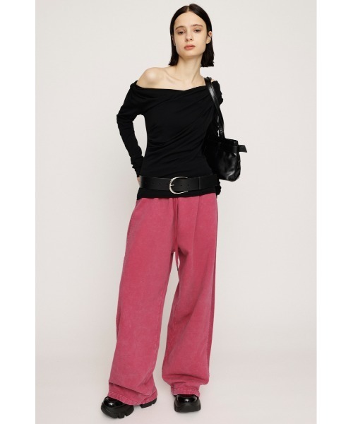 SLY(スライ)の「AUTHENTIC SW PT オーセンティック スウェットパンツ 秋服 冬服(スウェットパンツ・レディース・ブラック系その他2/杢グレー/レッド系その他・FREE)」の17枚目の写真