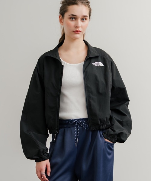 THE NORTH FACE(ザノースフェイス)の「日本未展開モデル THE NORTH FACE ザ・ノースフェイス WHITE LABEL ホワイトレーベル W'S OLEMA EX JACKET ショート丈ワンポイントロゴ刺繍ナイロンジャケット(ナイロンジャケット・レディース・ブラック/ライトピンク/ストーン・S/M/L)」の9枚目の写真