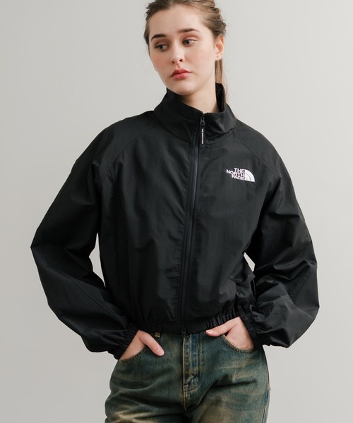新作 韓国限定 ノースフェイス OLEMA M ジャケット クロップ丈 夏　黒 新作 韓国限定 ノースフェイス OLEMA M ジャケット クロップ丈 夏 黒