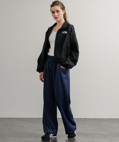 THE NORTH FACE(ザノースフェイス)の「日本未展開モデル THE NORTH FACE ザ・ノースフェイス WHITE LABEL ホワイトレーベル W'S OLEMA EX JACKET ショート丈ワンポイントロゴ刺繍ナイロンジャケット(ナイロンジャケット・レディース・ブラック/ライトピンク/ストーン・S/M/L)」の13枚目の写真