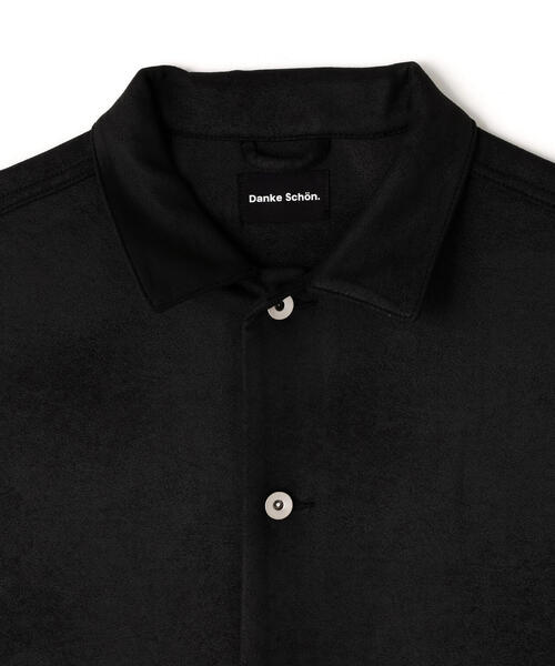 DANKE SCHON（ダンケシェーン）の「【WEB&DEPOT限定】DankeSchon/ダンケシェーン/ECOSUEDO COVERALLS（カバーオール・レディース・ブラック・S/L/M）」の4枚目の写真