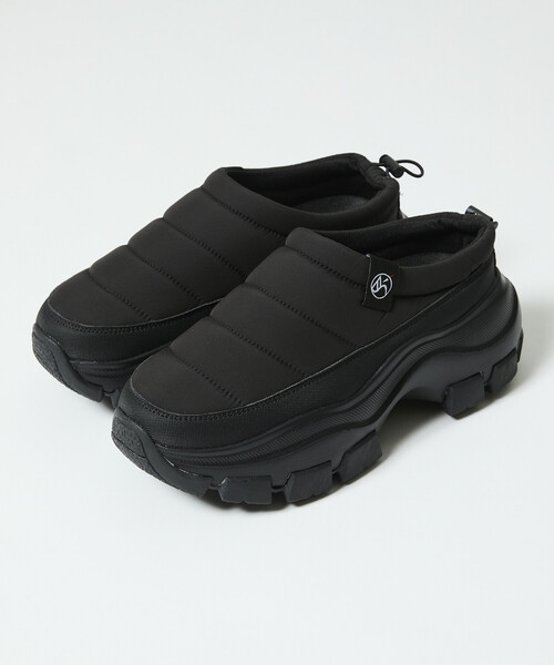 FREAK'S STORE（フリークスストア）の「限定展開 ボリュームソール ナイロンモックシューズ / スリッポン（スニーカー・メンズ・ブラック・25.0cm/24.0cm/23.0cm/28.0cm/27.0cm/26.0cm）」の3枚目の写真