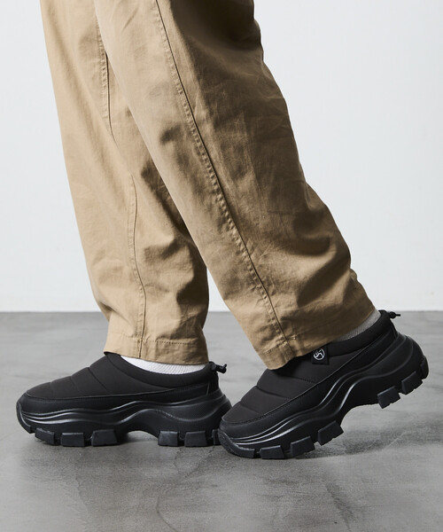 FREAK'S STORE（フリークスストア）の「限定展開 ボリュームソール ナイロンモックシューズ / スリッポン（スニーカー・メンズ・ブラック・25.0cm/24.0cm/23.0cm/28.0cm/27.0cm/26.0cm）」の11枚目の写真